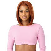 True Frontal Perfect Hairline By Outre Glueless 13x6 HD Pre-Shaped Lace Front Wig - PEAK 709